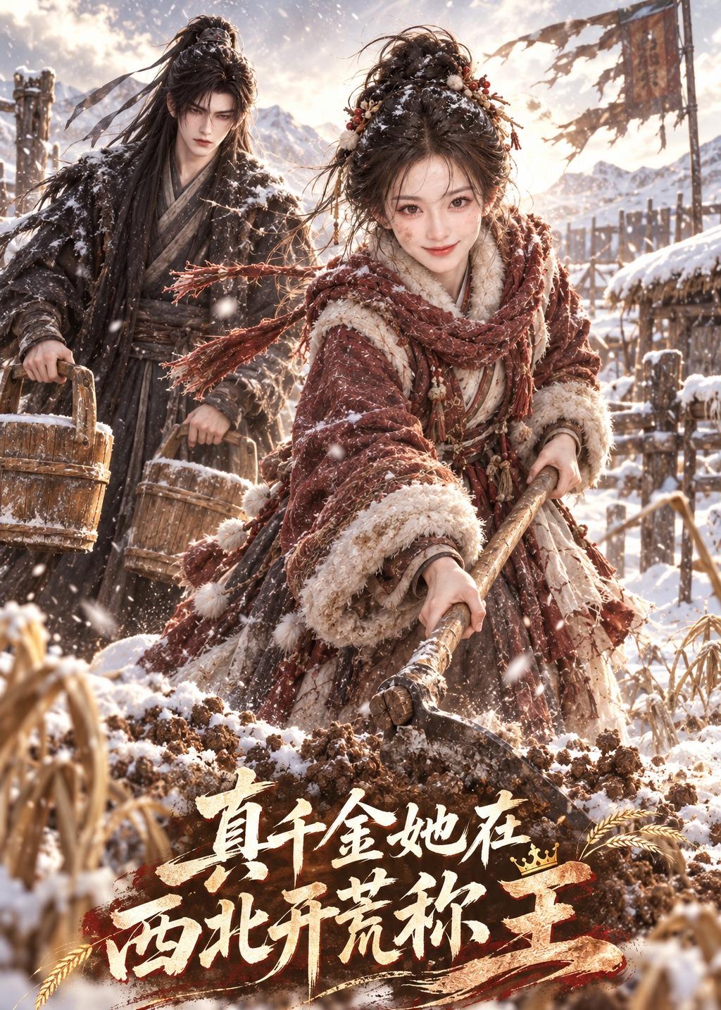 真千金她在西北開荒稱王 短劇封面