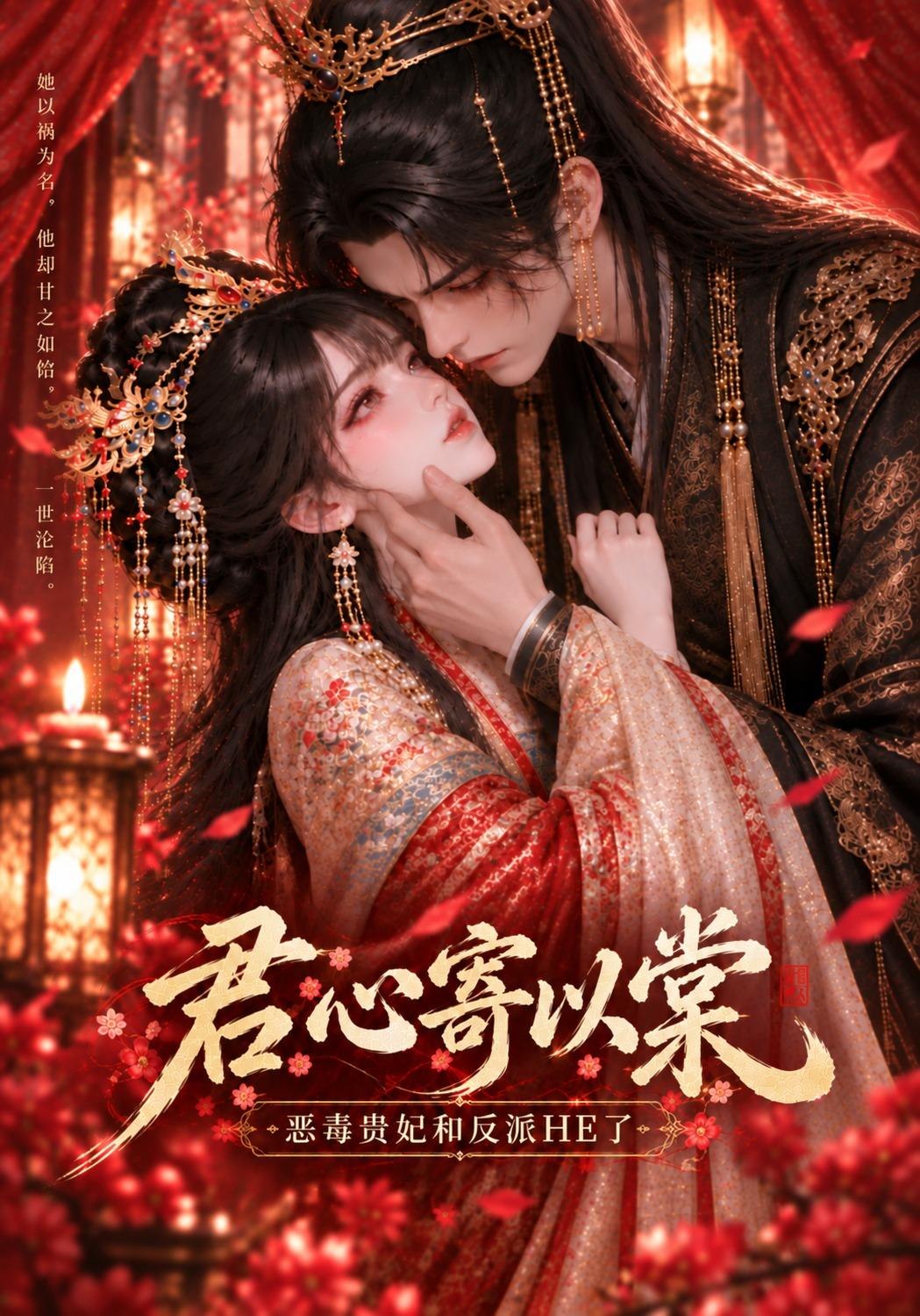 君心寄以棠，惡毒貴妃和反派HE了 短劇封面