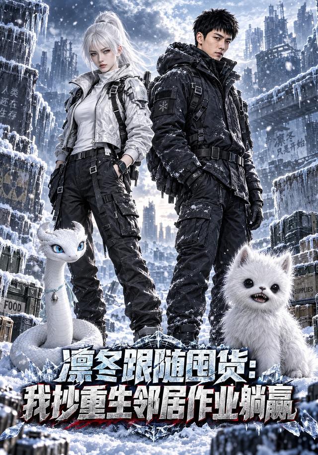 凜冬跟隨囤貨：我抄重生鄰居作業躺贏 短劇封面