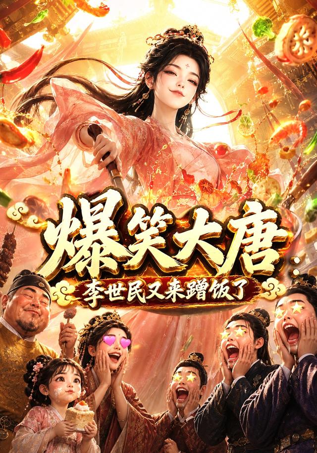 爆笑大唐：李世民又來蹭飯了 短劇封面