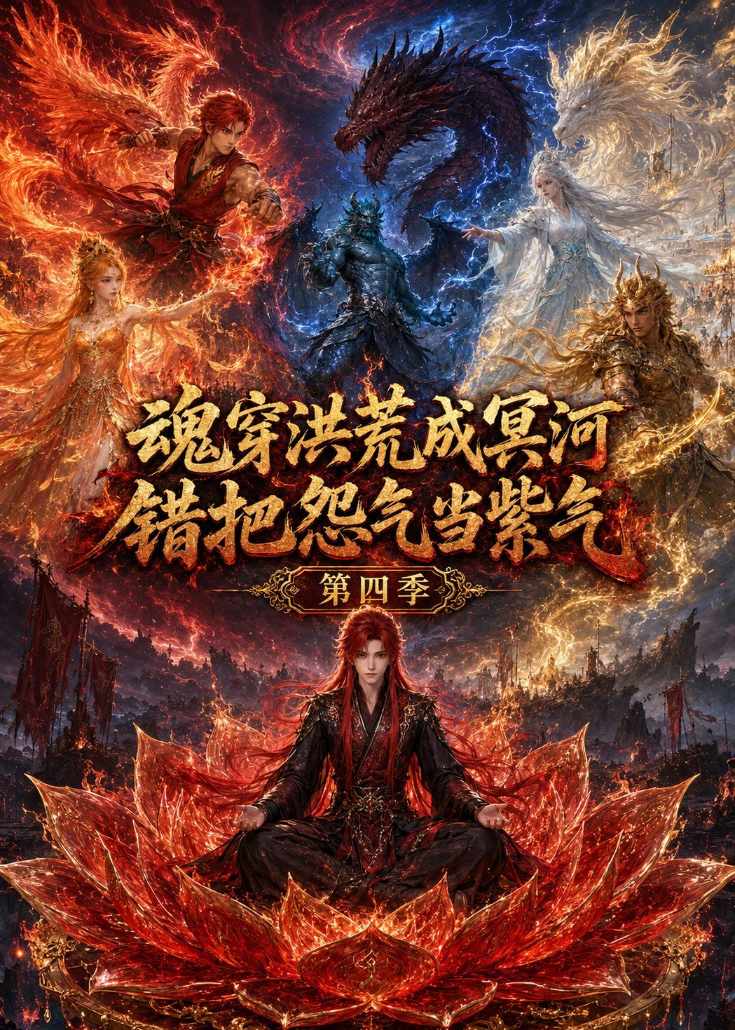 魂穿洪荒成冥河，錯把怨氣當紫氣第四季 短劇封面