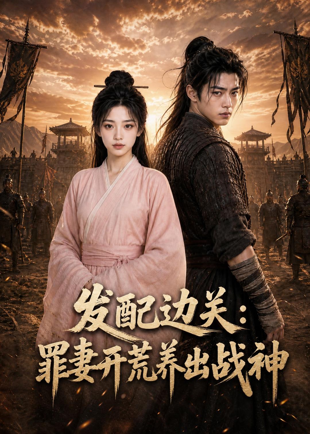 發配邊關：罪妻開荒養出戰神 短劇封面