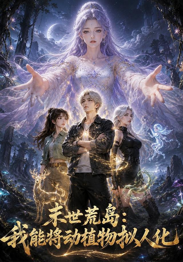 末世荒島：我能將動植物擬人化 短劇封面