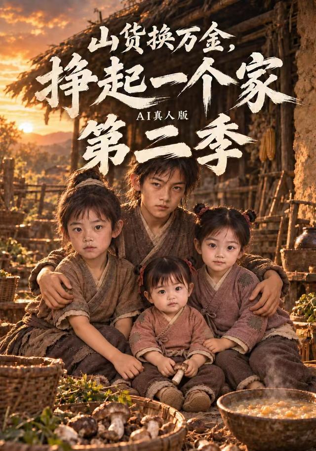 山貨換萬金，掙起一個家AI真人版第二季 短劇封面