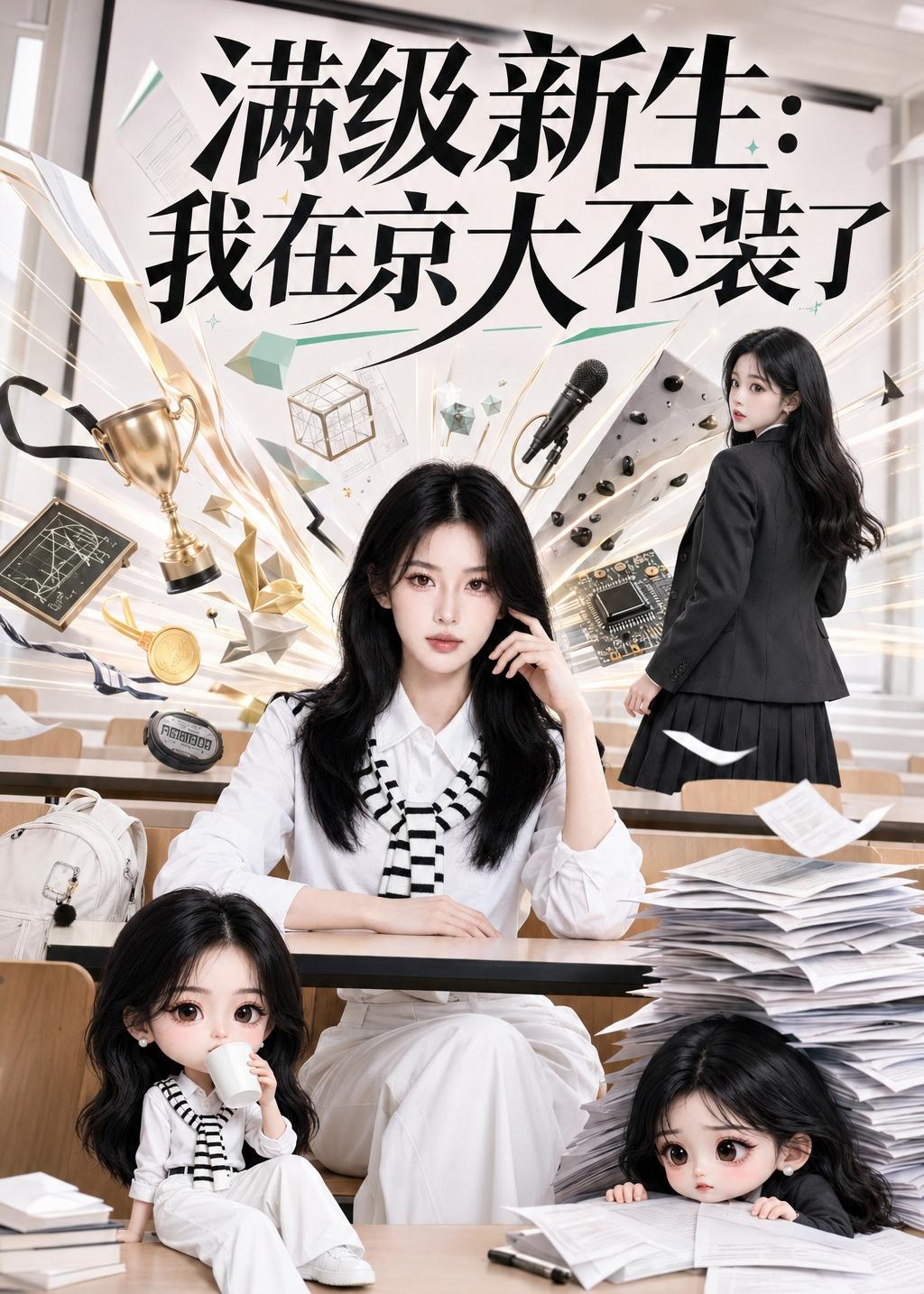 滿級新生：我在京大不裝了 短劇封面
