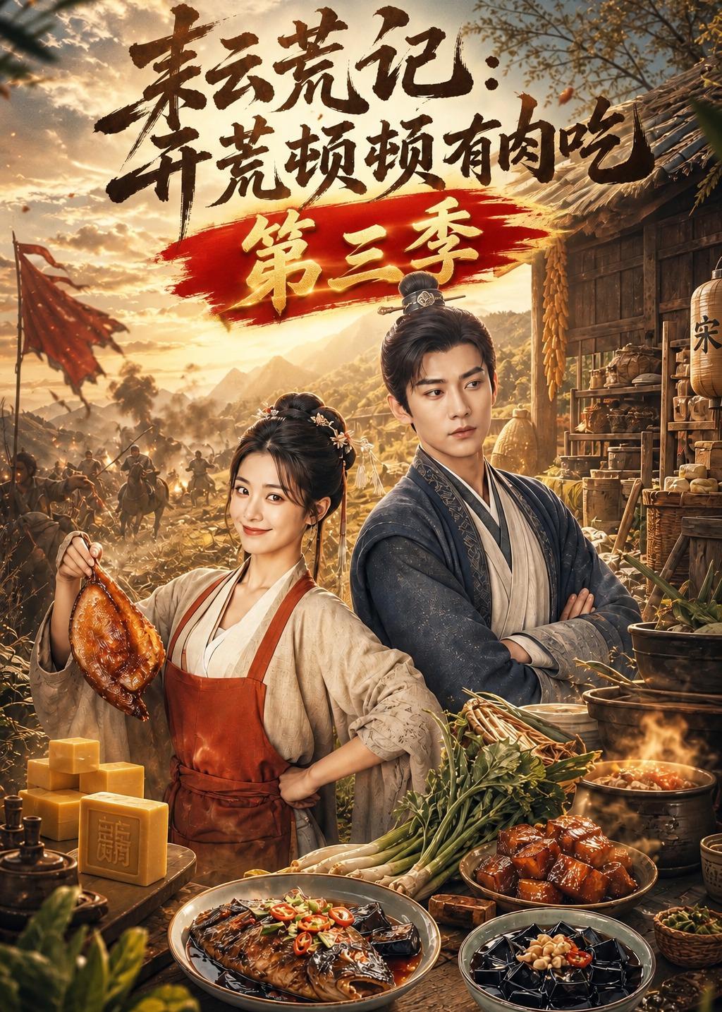 耘荒記：開荒頓頓有肉吃第三季 短劇封面