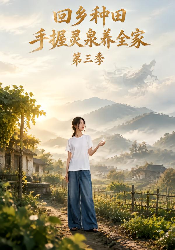 回鄉種田，手握靈泉養全家第三季 短劇封面