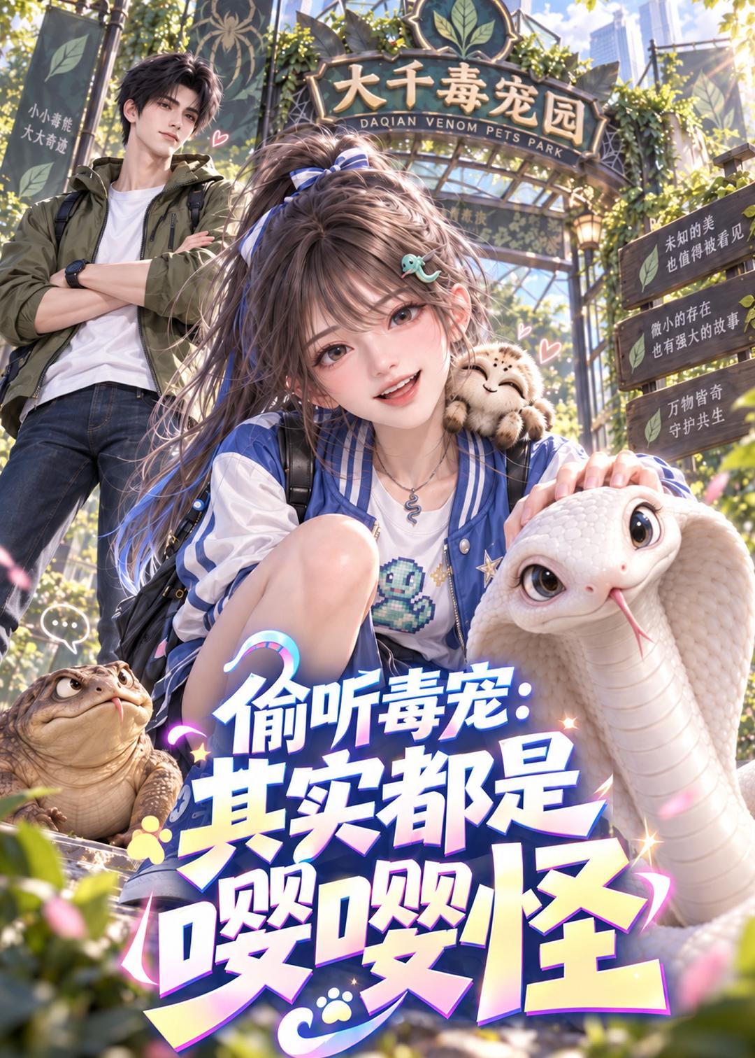 偷聽毒寵：其實都是嚶嚶怪 短劇封面