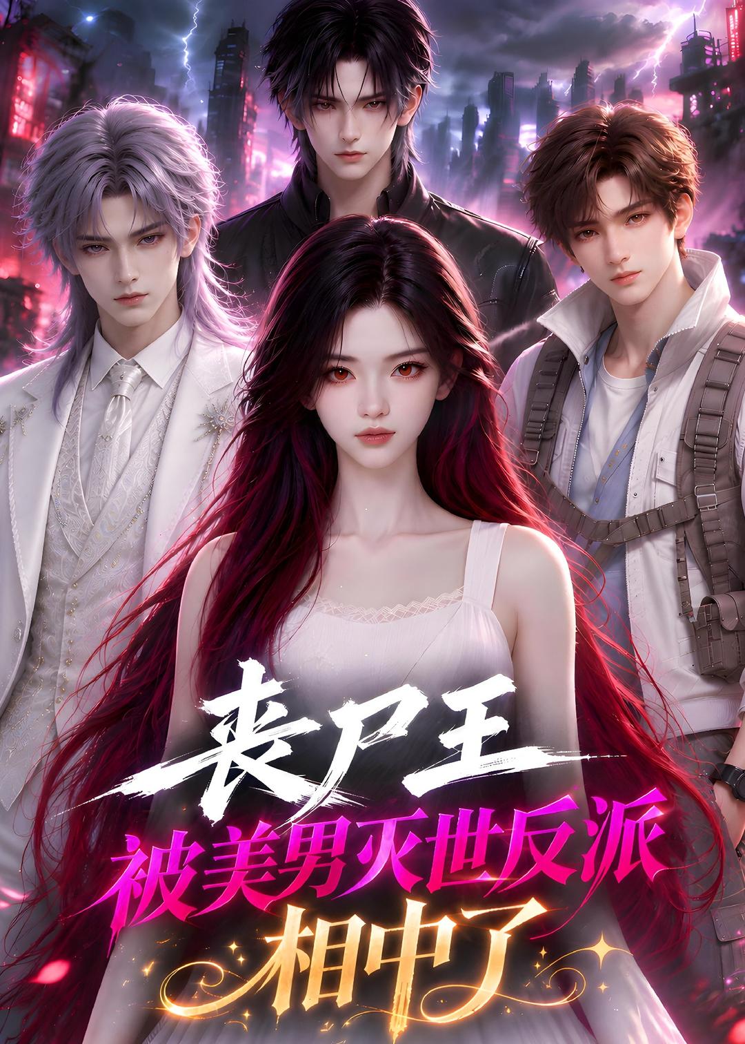 喪屍王被美男滅世反派相中了 短劇封面