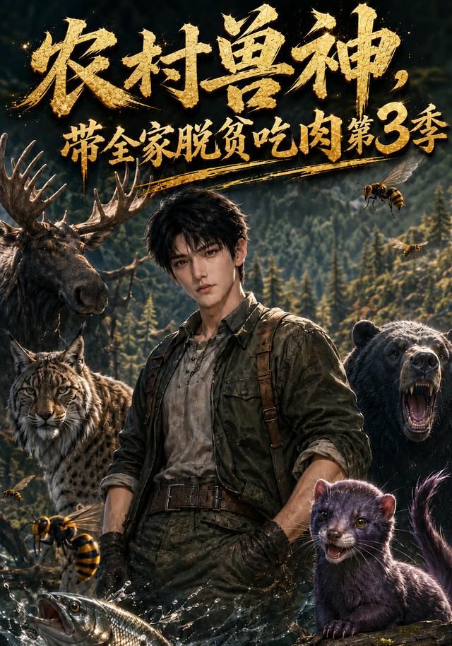 農村獸神，帶全家脫貧吃肉第3季 短劇封面