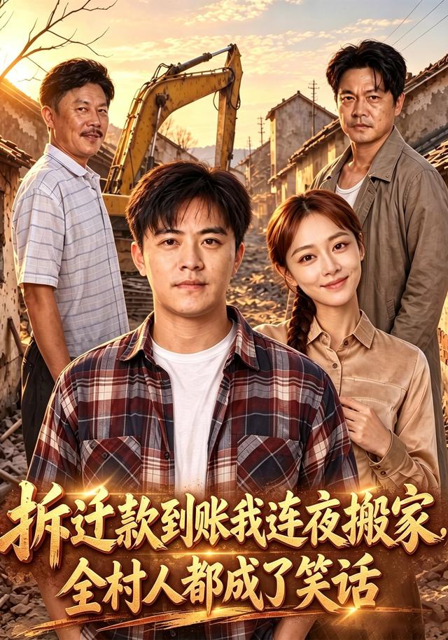 拆遷款到賬我連夜搬家，全村人都成了笑話 短劇封面
