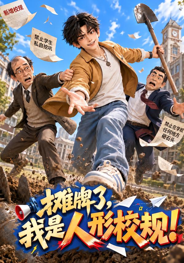 攤牌了，我是人形校規！ 短劇封面
