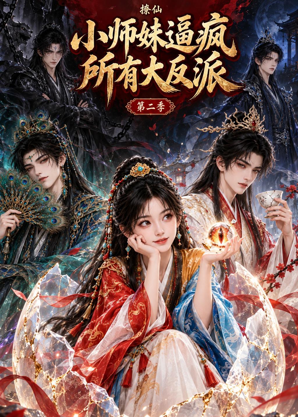 撩仙，小師妹逼瘋所有大反派第二季 短劇封面