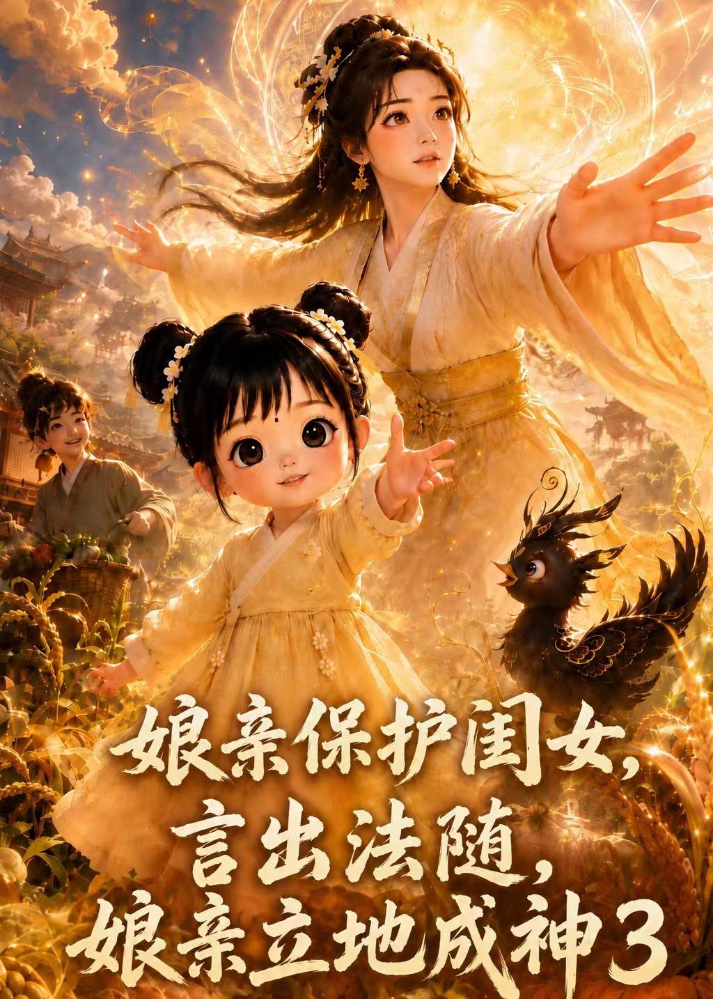 孃親保護閨女，言出法隨，孃親立地成神3 短劇封面