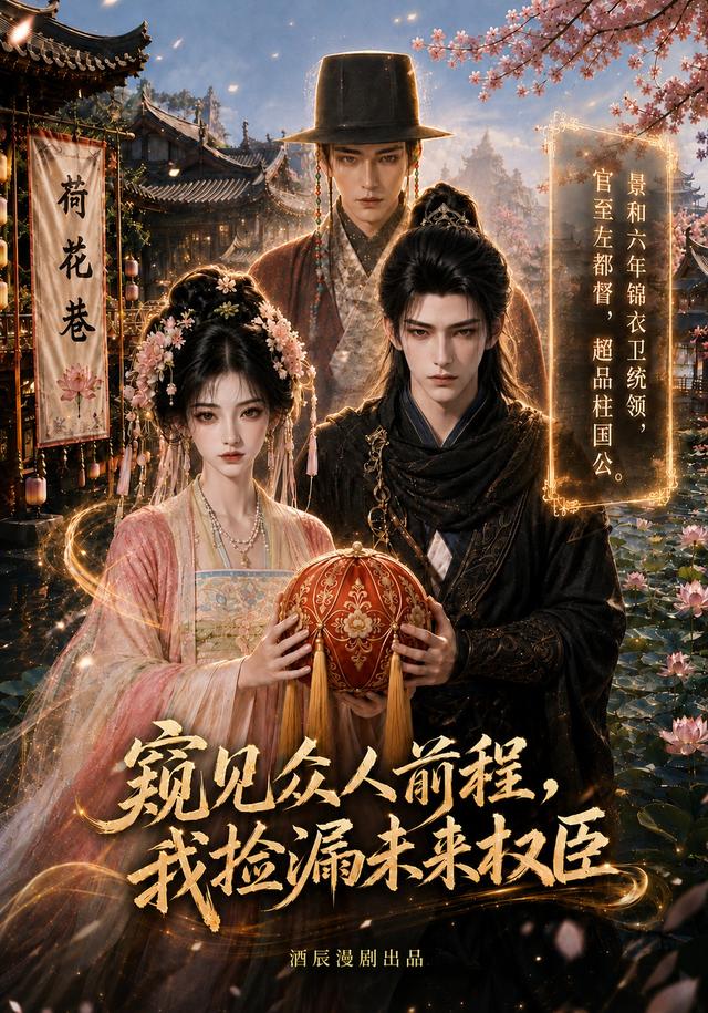 窺見眾人前程，我撿漏未來權臣 短劇封面