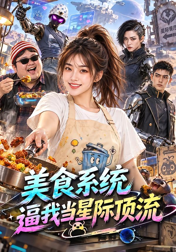 美食系統逼我當星際頂流 短劇封面