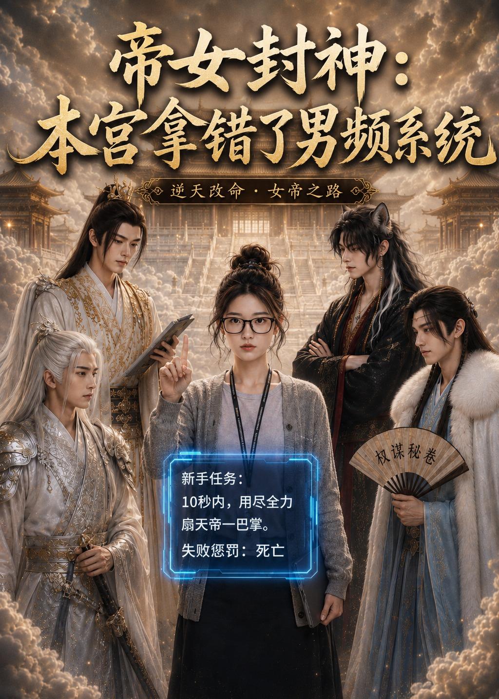 帝女封神：本宮拿錯了男頻系統 短劇封面