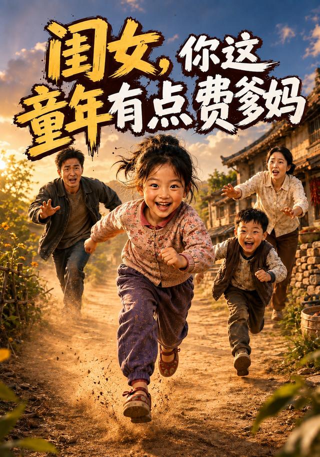 閨女，你這童年有點費爹媽 短劇封面