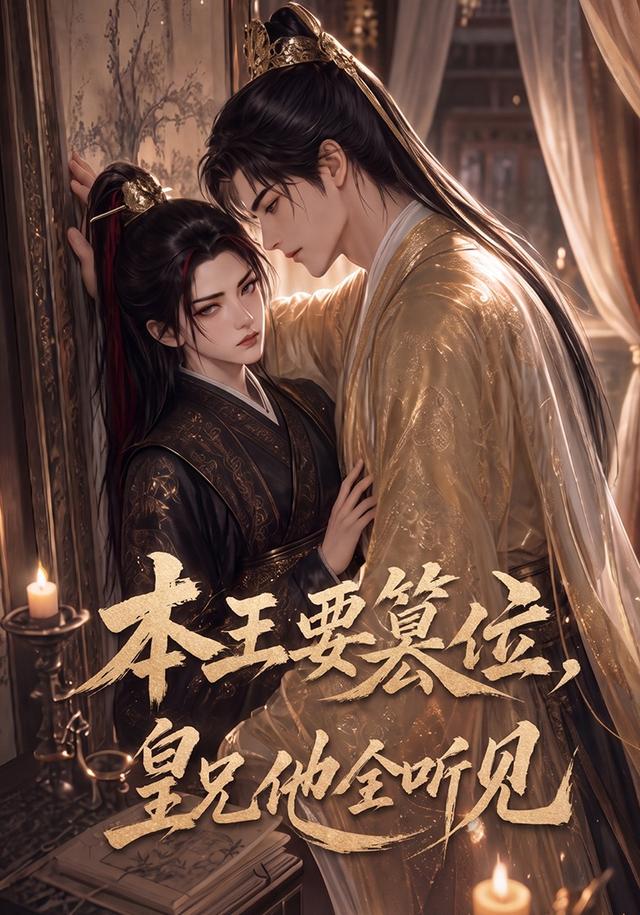 本王要篡位，皇兄他全聽見 短劇封面
