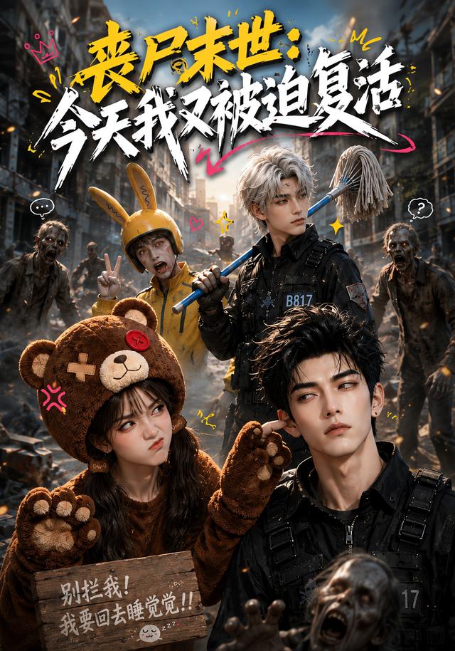喪屍末世：今天我又被迫復活 短劇封面