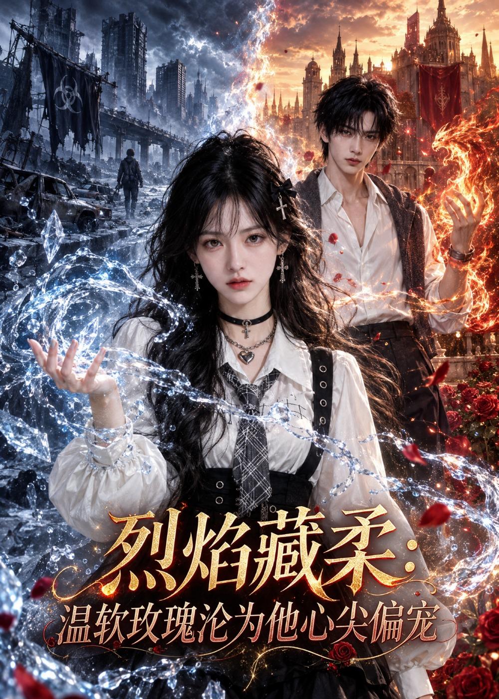 烈焰藏柔：溫軟玫瑰淪為他心尖偏寵 短劇封面