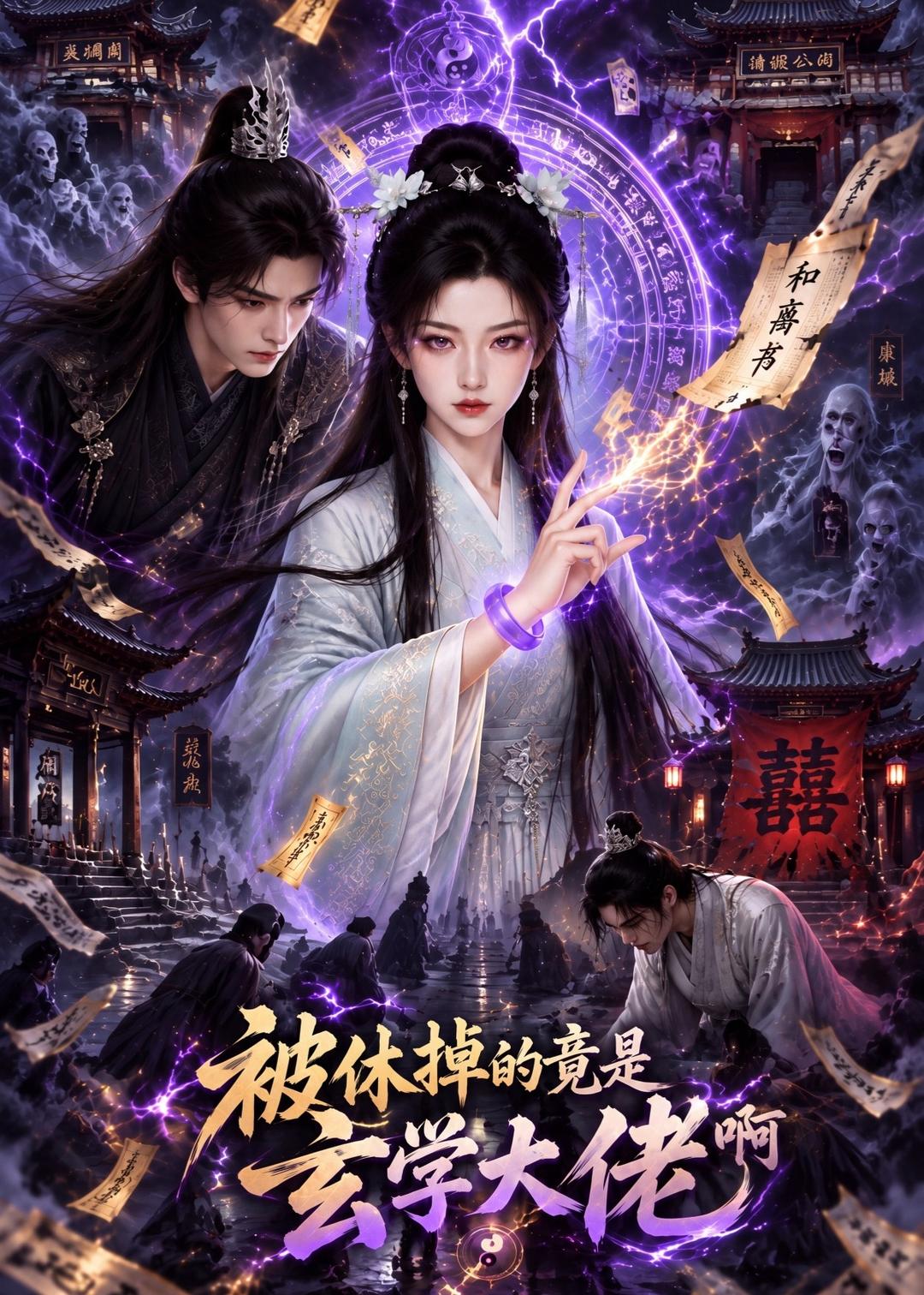 被休掉的竟是玄學大佬啊 短劇封面