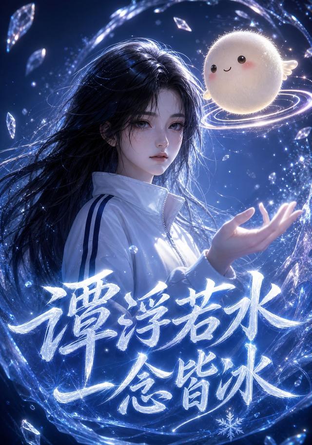 譚浮若水，一念皆冰 短劇封面