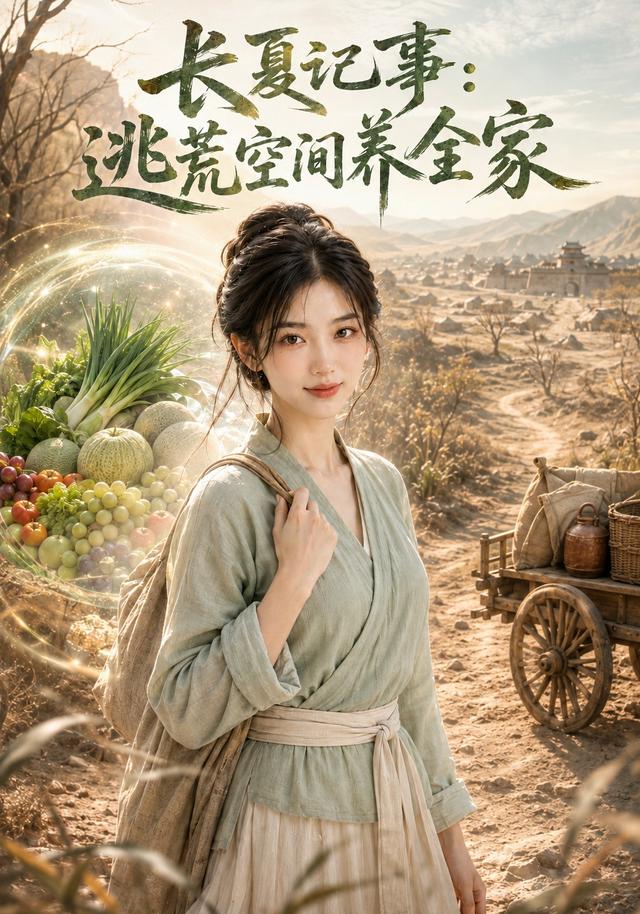 長夏記事：逃荒空間養全家 短劇封面