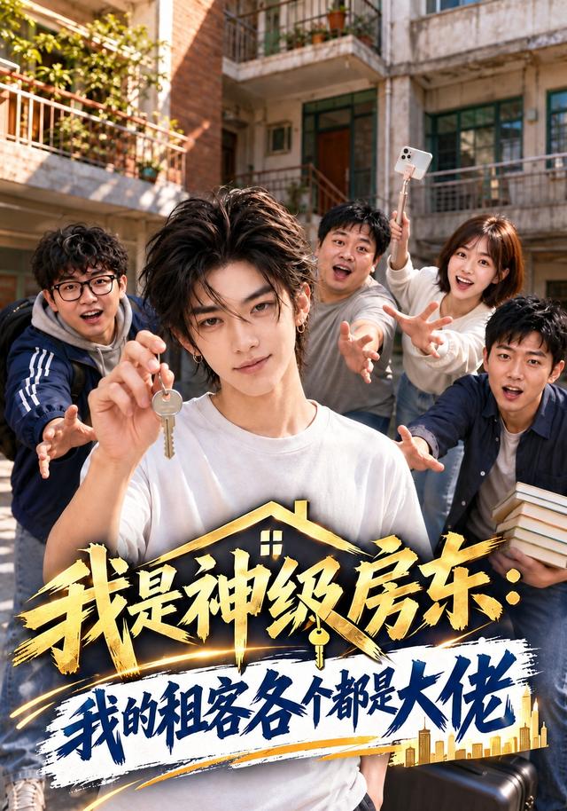 我是神級房東：我的租客各個都是大佬 短劇封面