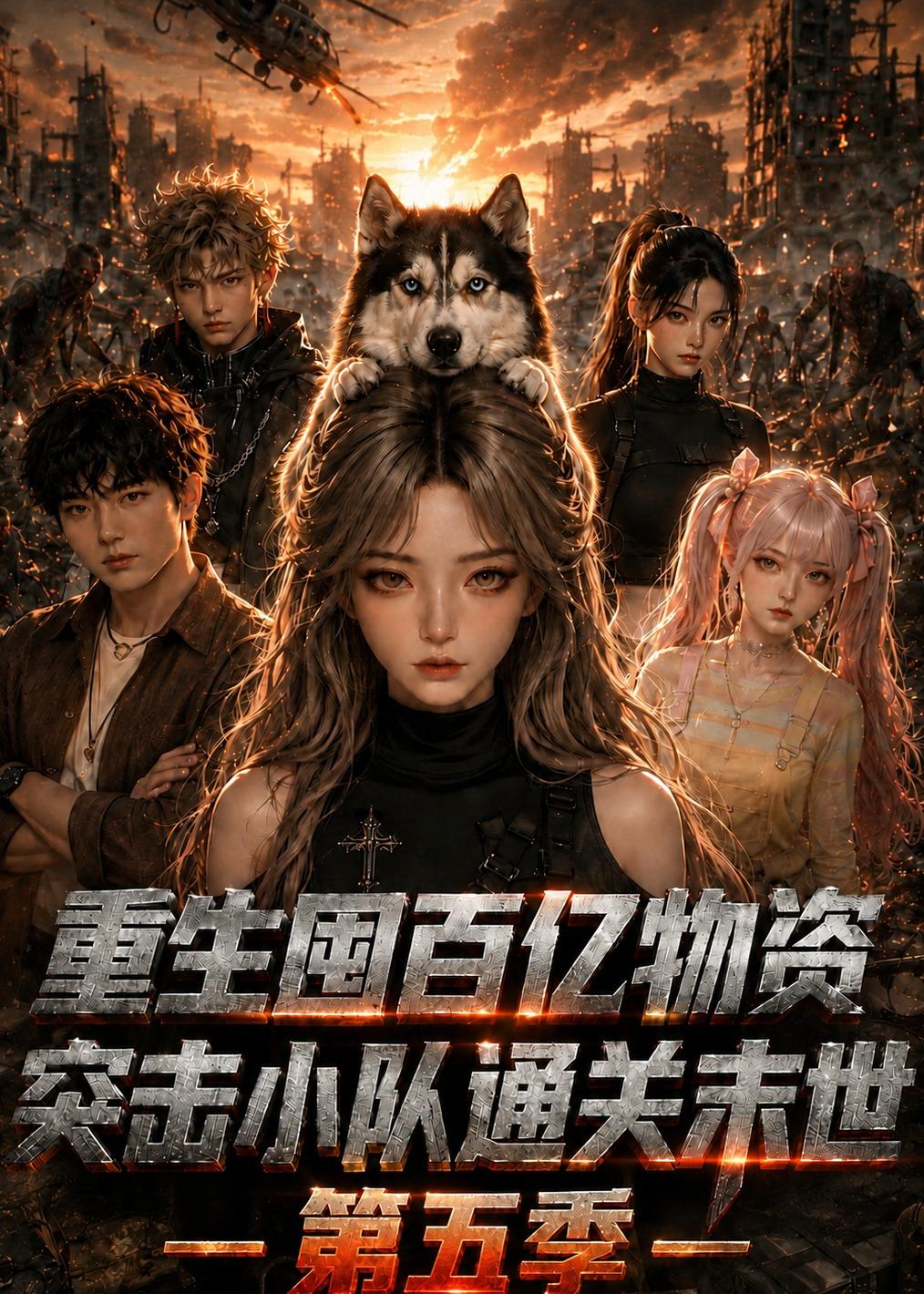 重生囤百億物資，突擊小隊通關末世第五季 短劇封面