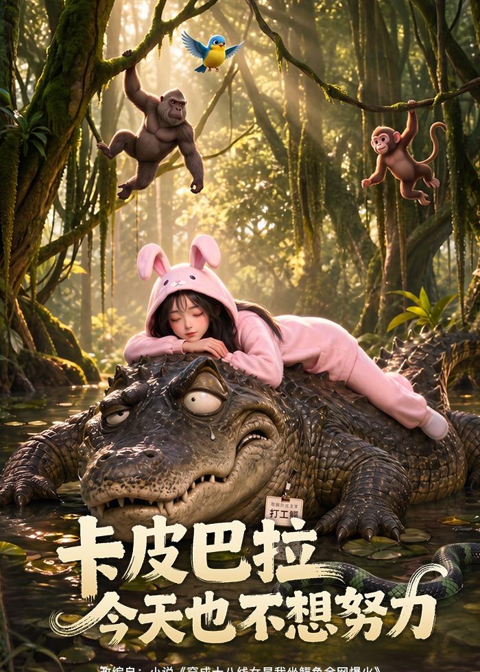 卡皮巴拉今天也不想努力 短劇封面