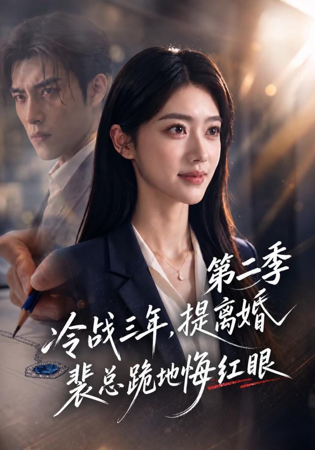 冷戰三年,提離婚裴總跪地悔紅眼第二季 短劇封面