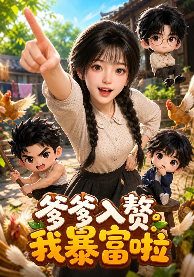 爹爹入贅我暴富啦 短劇封面