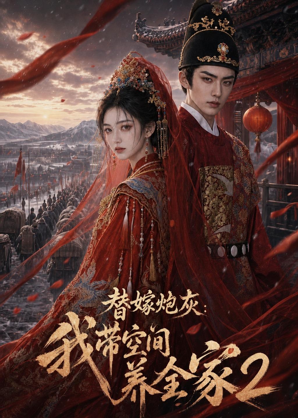 替嫁炮灰：我帶空間養全家2 短劇封面