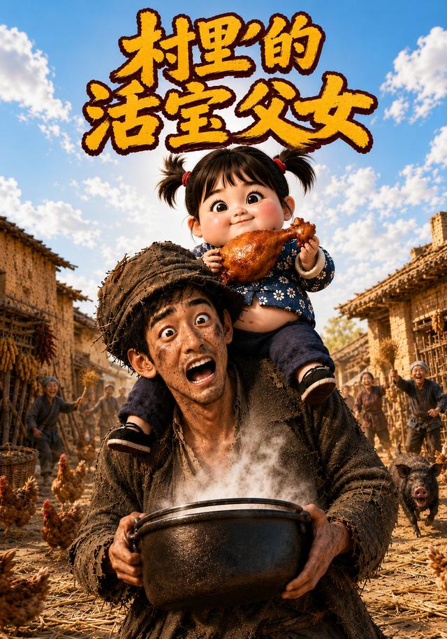 村裡的活寶父女 短劇封面