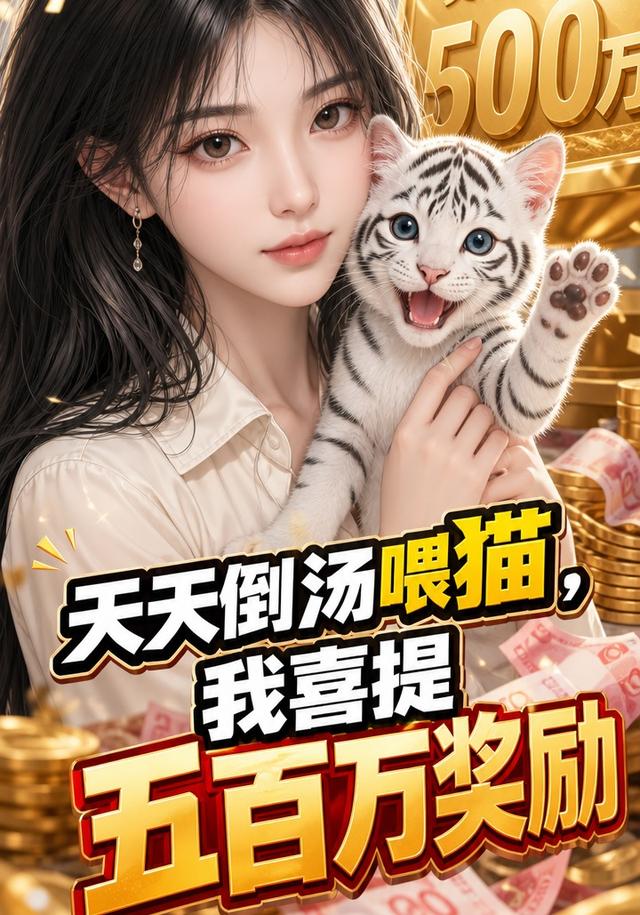 天天倒湯餵貓，我喜提五百萬獎勵 短劇封面