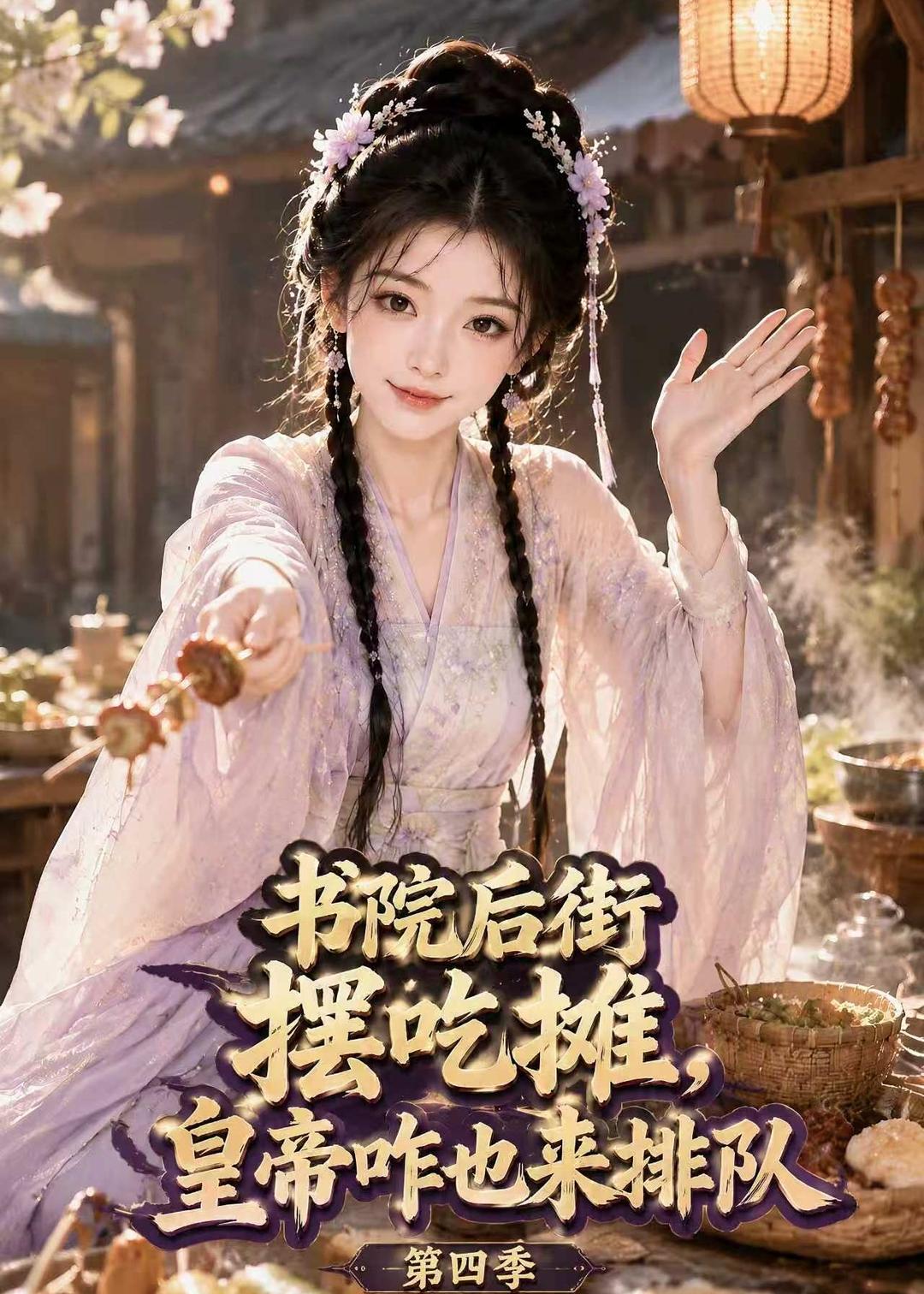 書院後街擺吃攤，皇帝咋也來排隊第四季 短劇封面