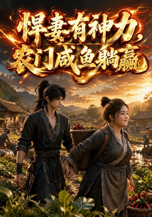 悍妻有神力，農門鹹魚躺贏 短劇封面
