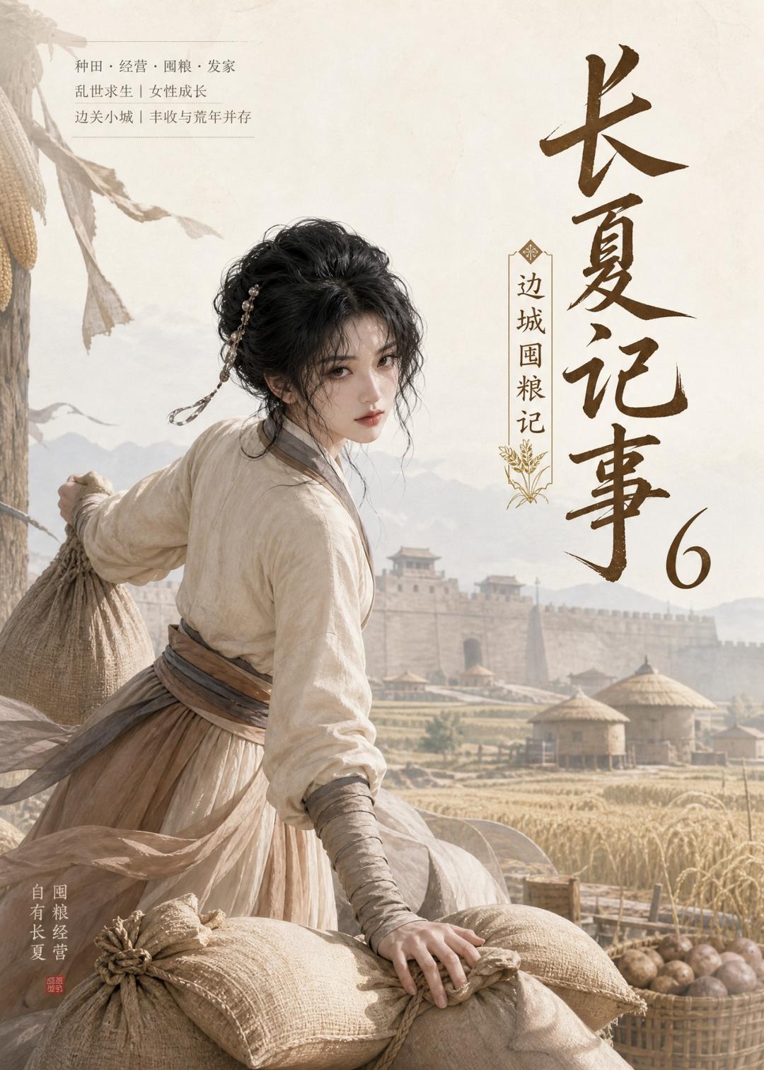 長夏記事6，邊城屯糧記 短劇封面