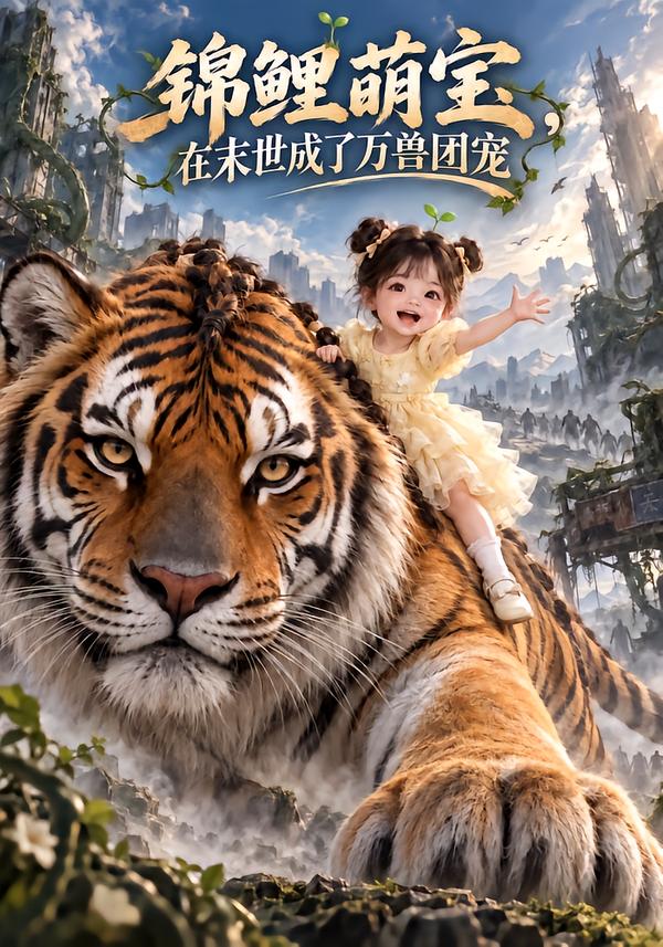 錦鯉萌寶，在末世成了萬獸團寵 短劇封面