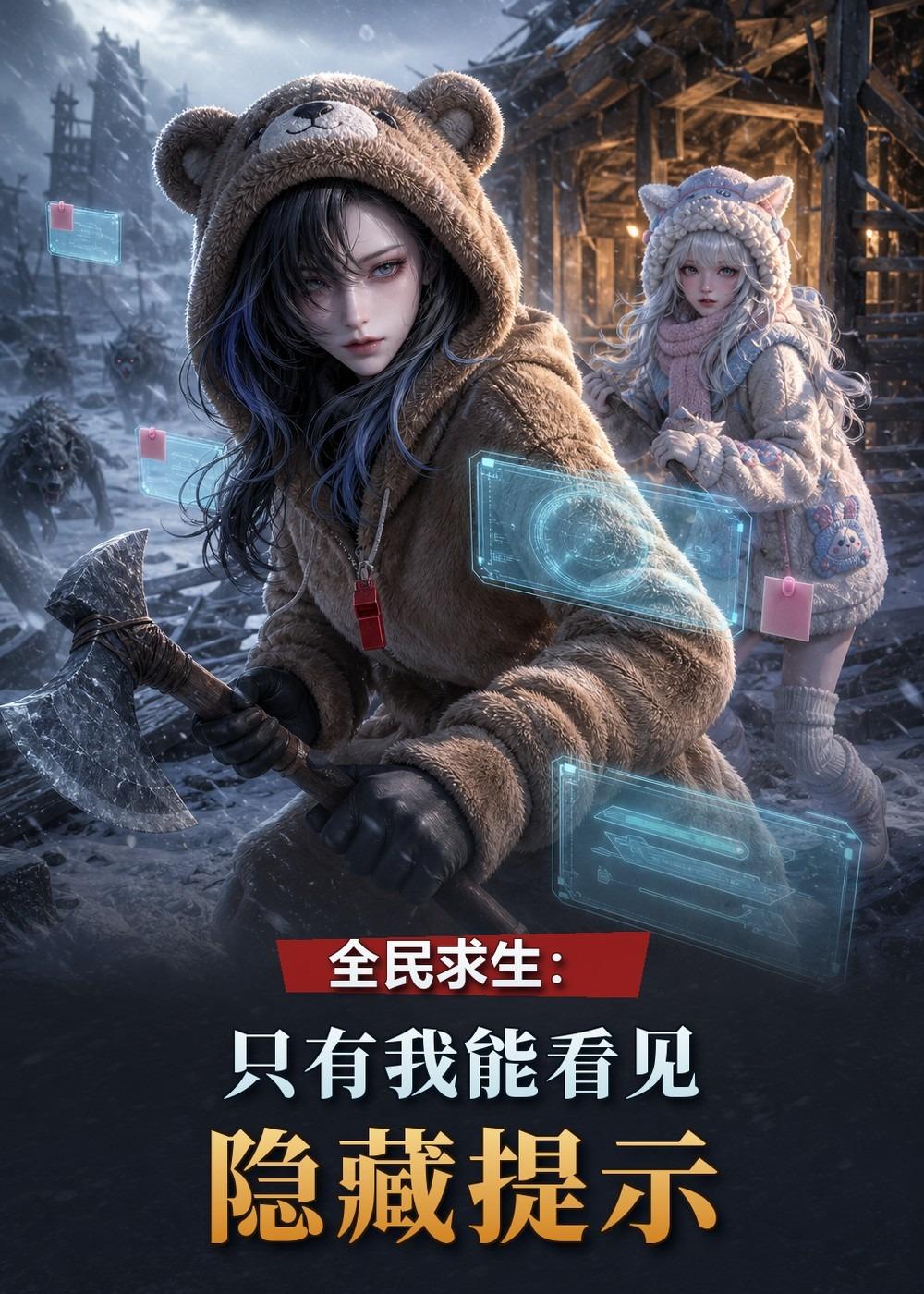 全民求生：只有我能看見隱藏提示 短劇封面