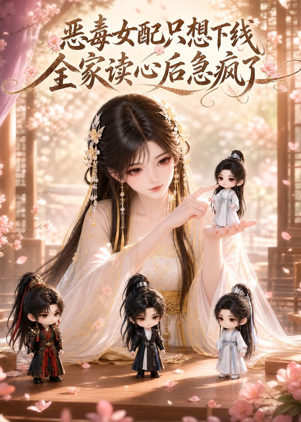 惡毒女配只想下線，全家讀心後急瘋了 短劇封面