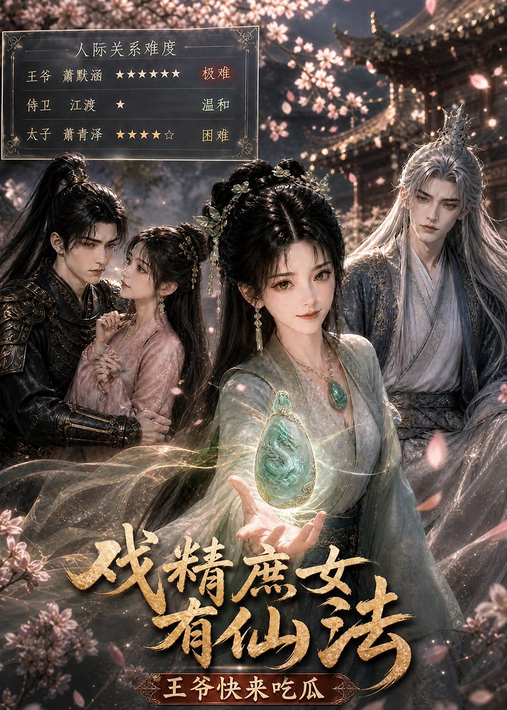 戲精庶女有仙法，王爺快來吃瓜 短劇封面