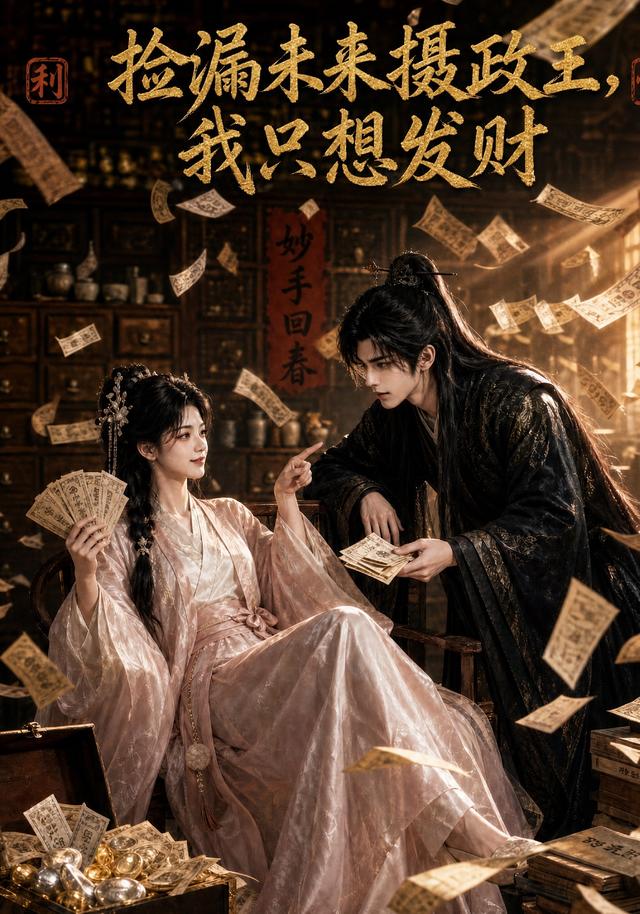 撿漏未來攝政王，我只想發財 短劇封面