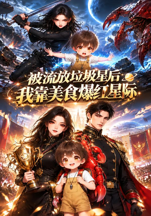 被流放垃圾星後我靠美食爆紅星際 短劇封面