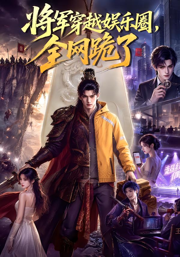 將軍穿越娛樂圈，全網跪了 短劇封面
