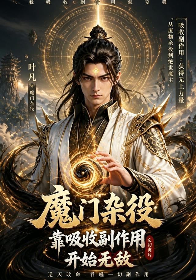 魔門雜役：靠吸收副作用開始無敵 短劇封面