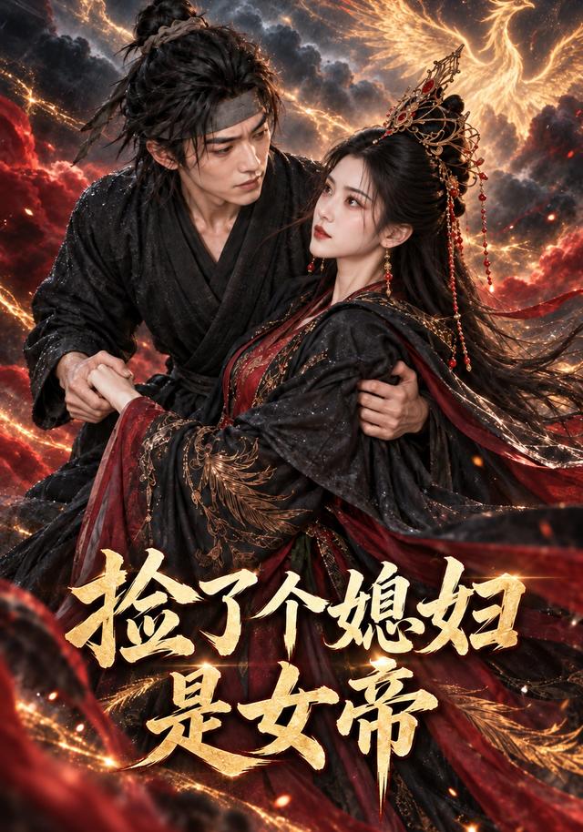 撿了個媳婦是女帝 短劇封面