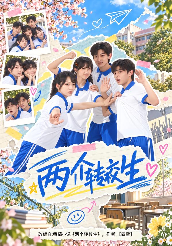 兩個轉校生 短劇封面