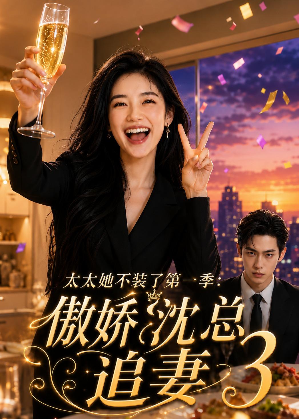 太太她不裝了第一季：傲嬌沈總追妻3 短劇封面